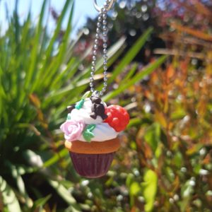 Collier cupcake
