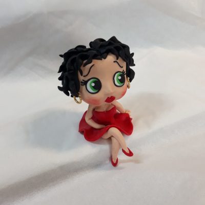 Figurine tend'idées polymère Miniature Personnage Betty Boop
