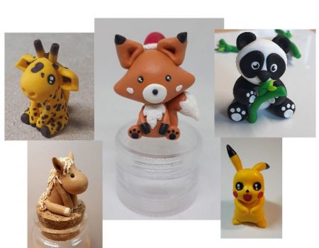 Ateliers créatifs Adulte et Enfants tend'idées Figurine polymère